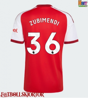 Arsenal Martin Zubimendi #36 Hemmatröja 2026-27 Kortärmad